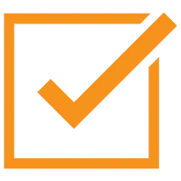 A check mark Icon.