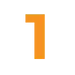 The number 1 in bold.
